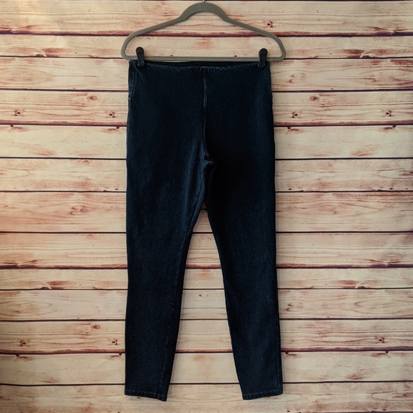 Lysse Pants - Lysse dark blue Jean leggings